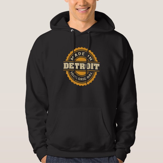 Detroit Hometown Hoodie (Front)