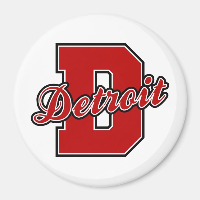 Detroit Letter Magnet (Front)