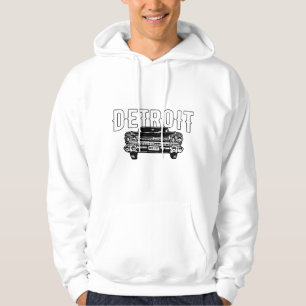 Detroit Michigan American Muscle Car Enthusiast Cl Hoodie
