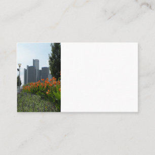 Detroit, Michigan Business Card