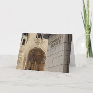 Detroit, Michigan Greeting card