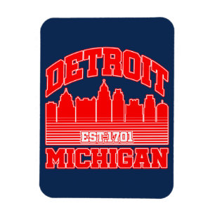 Detroit,Michigan Magnet