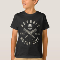 Detroit Michigan Motor City Spark Plug Wings Ride 