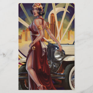 Detroit, Michigan   Motor City Stationery