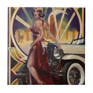 Detroit, Michigan Motor City Tile
