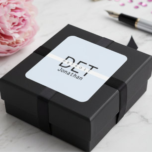 Detroit Michigan Personalised Sticker