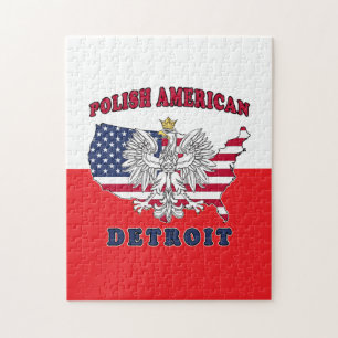 Detroit Michigan Polish Jigsaw Puzzle