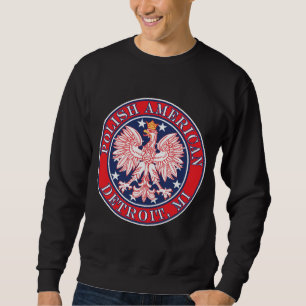 Detroit Michigan Polish Sweatshirt
