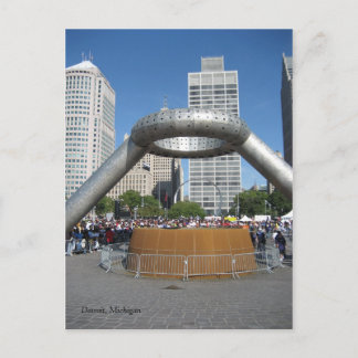 Detroit, Michigan Postcard