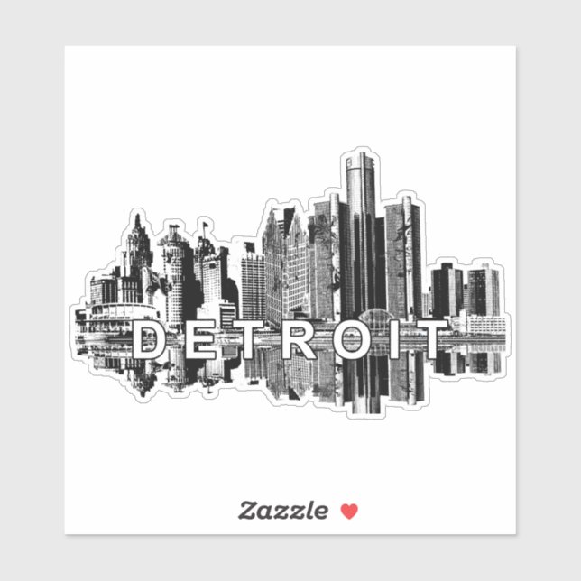 Detroit, Michigan skyline (Sheet)