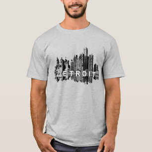 Detroit, Michigan skyline T-Shirt