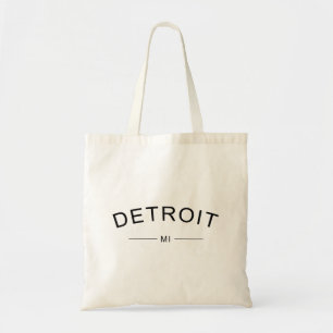 Detroit Michigan Tote Bag