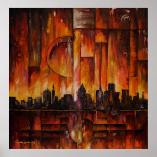 Detroit-Motown Massive - Canvas Print