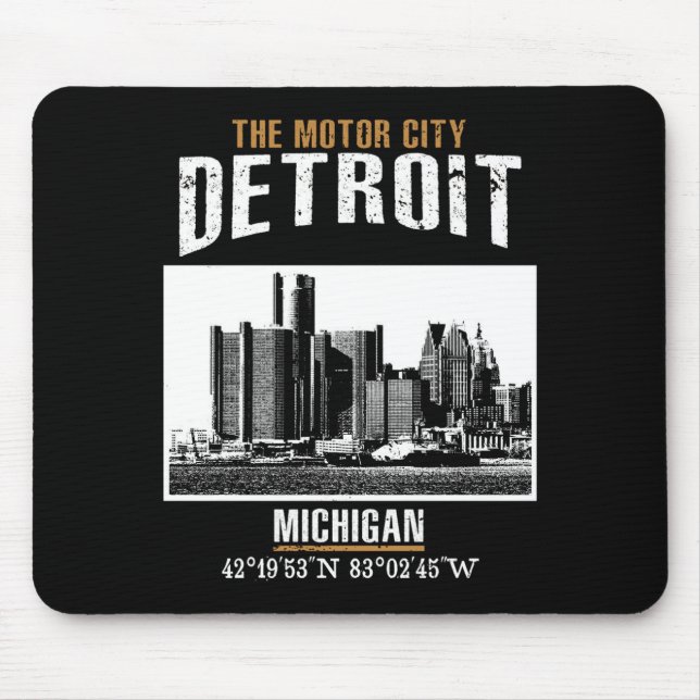 Detroit Mouse Pad (Front)