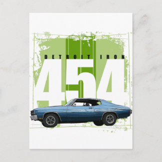 Detroit Muscle Chevelle Postcard