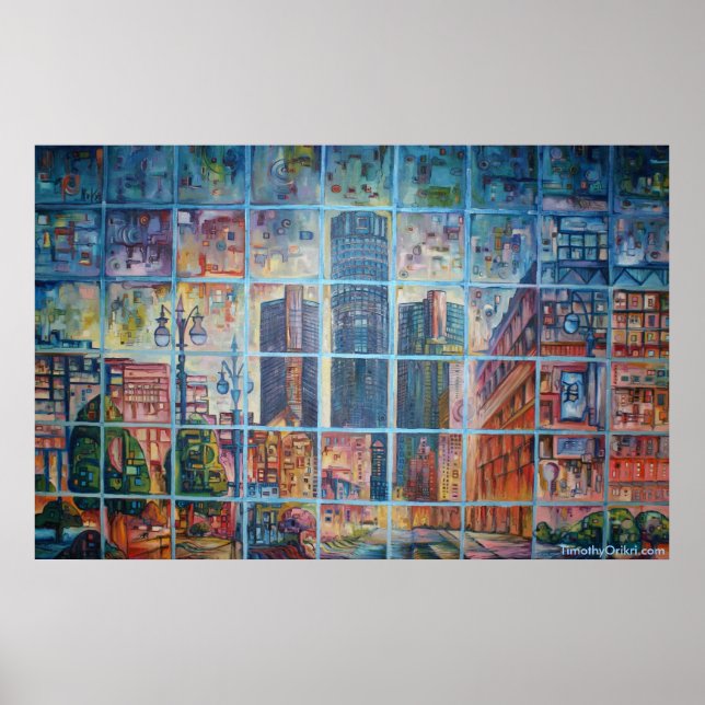 Detroit on My Mind I - Canvas Print (Front)