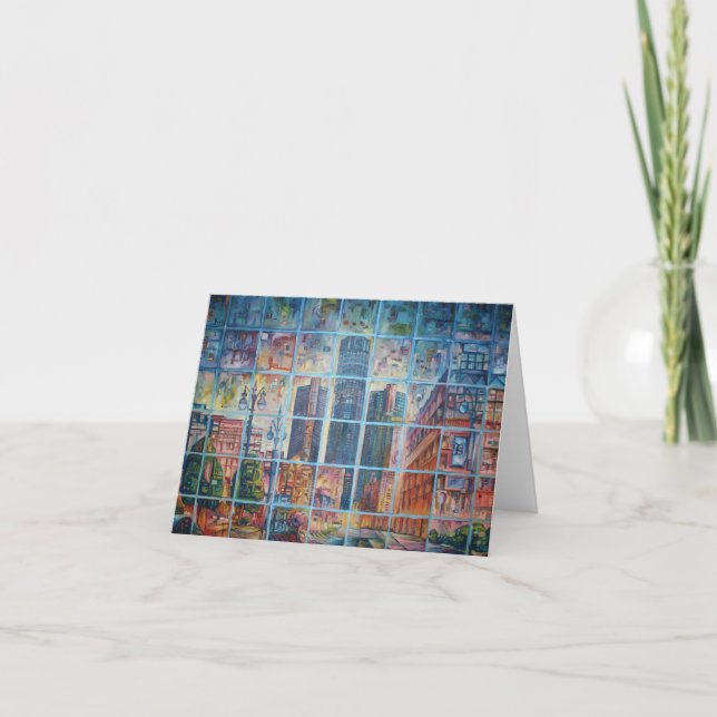 Detroit on My Mind I - Greeting Card (Front)