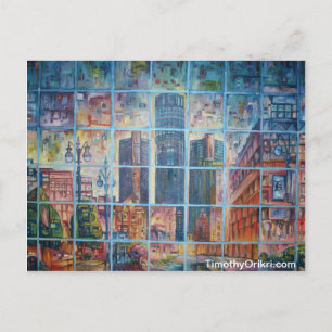 Detroit on My Mind I - Postcard