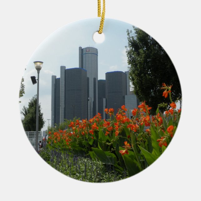 Detroit Ornament (Front)