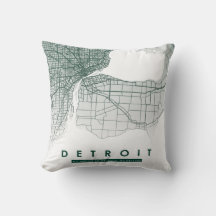 Detroit Pillow case