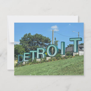 Detroit Postcard