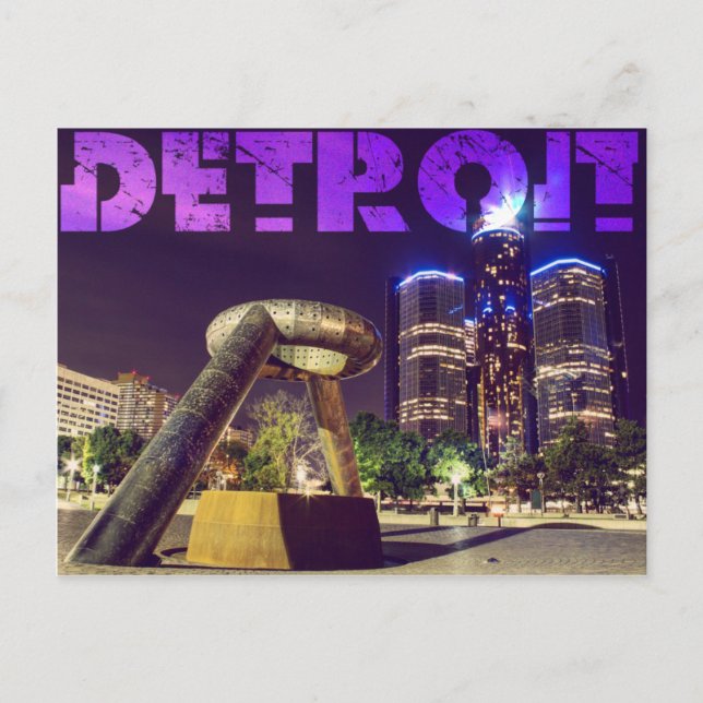 Detroit Postcard (Front)