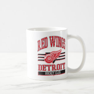 Detroit Red Wings Hockey Club Gray Officially Lice Coffee Mug