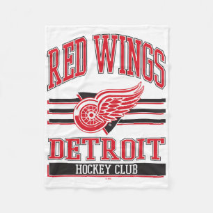 Detroit Red Wings Hockey Club Gray Officially Lice Fleece Blanket