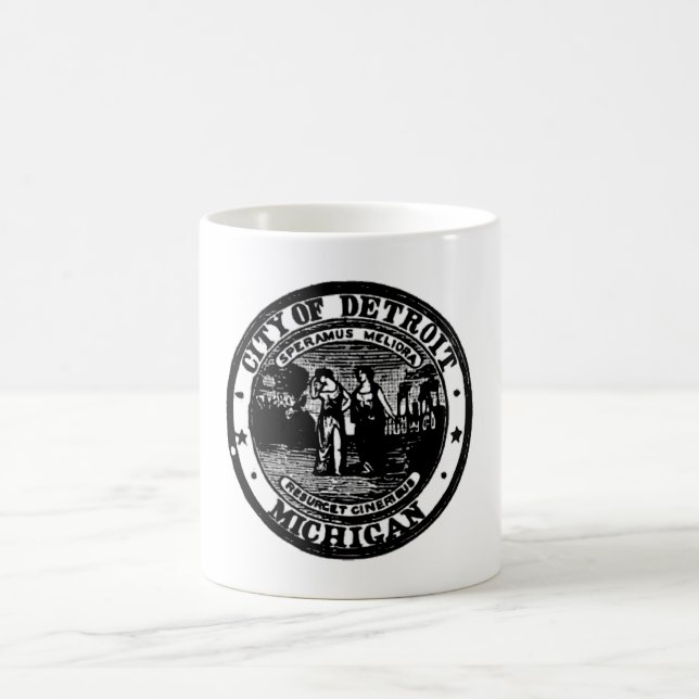 Detroit Seal Coffee Mug (Center)