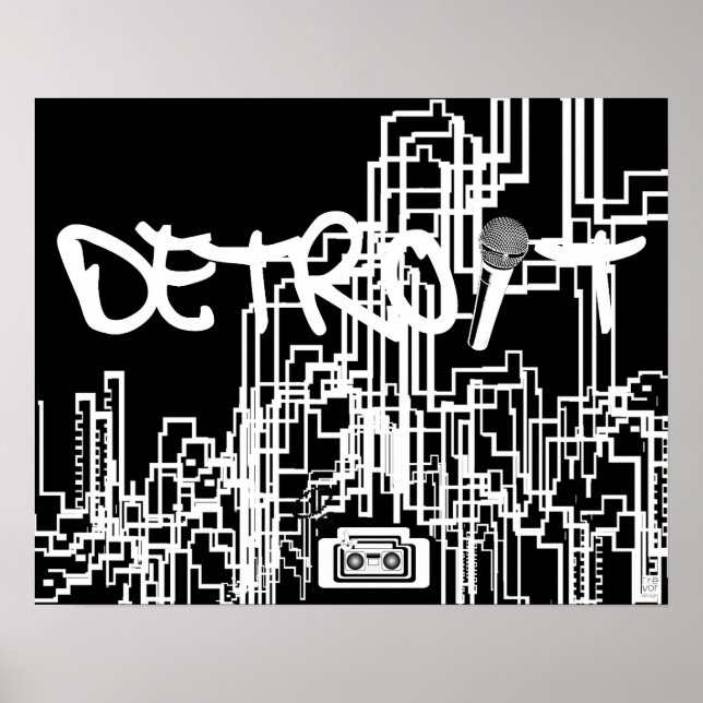 Detroit Speaks Poster (Front)