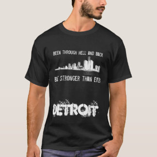 Detroit - Stronger than Ever - Skyline T-Shirt