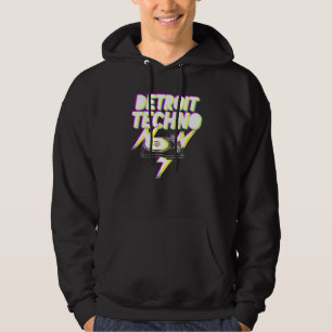 Detroit Techno House Music Festival Favourite Edm  Hoodie