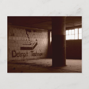 Detroit Techno (postcard) Postcard
