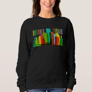 Detroit Techno Raver DJ Rave Party EDM Festival Sweatshirt