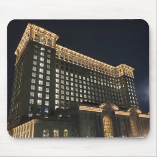 Detroit Train Station Mouse Pad