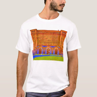 detroit train station odd colour T-Shirt