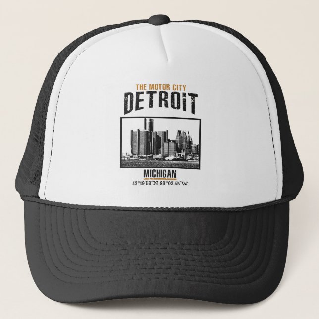 Detroit Trucker Hat (Front)