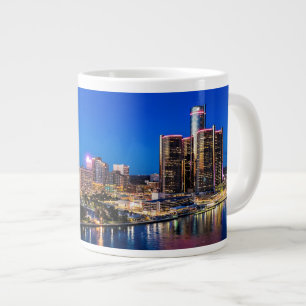 Detroit Twilight Jumbo Mug
