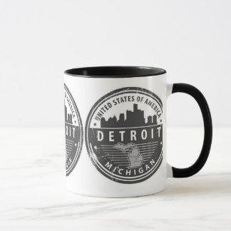 DETROIT USA MUG
