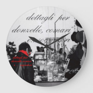 Dettagli per donzelle comari e sognatori firenze large clock