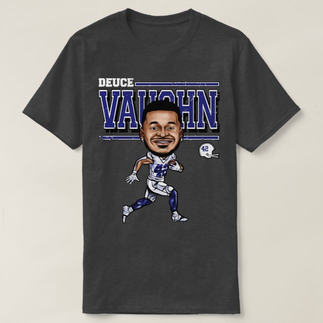 Deuce Vaughn Dallas toon TShirt (Design Front)