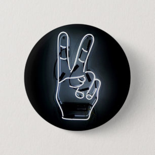 Deuces 6 Cm Round Badge