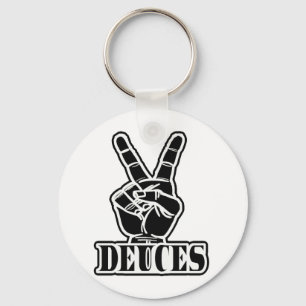 Deuces Key Ring