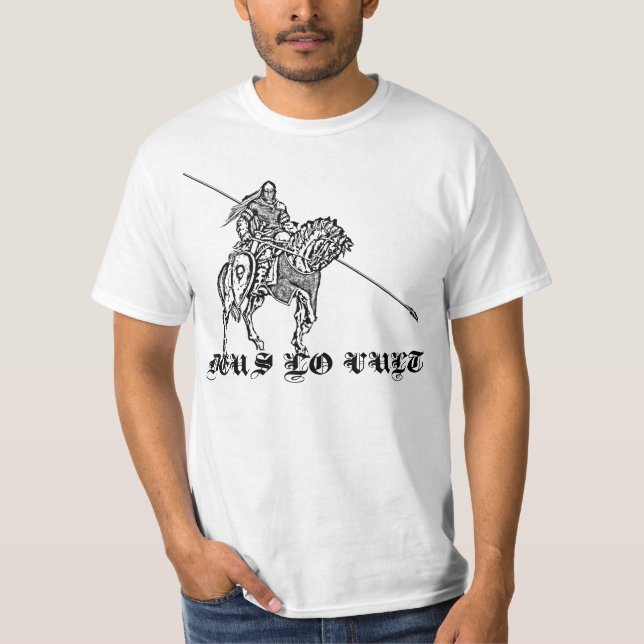 Deus lo Vult - God wants it T-Shirt (Front)