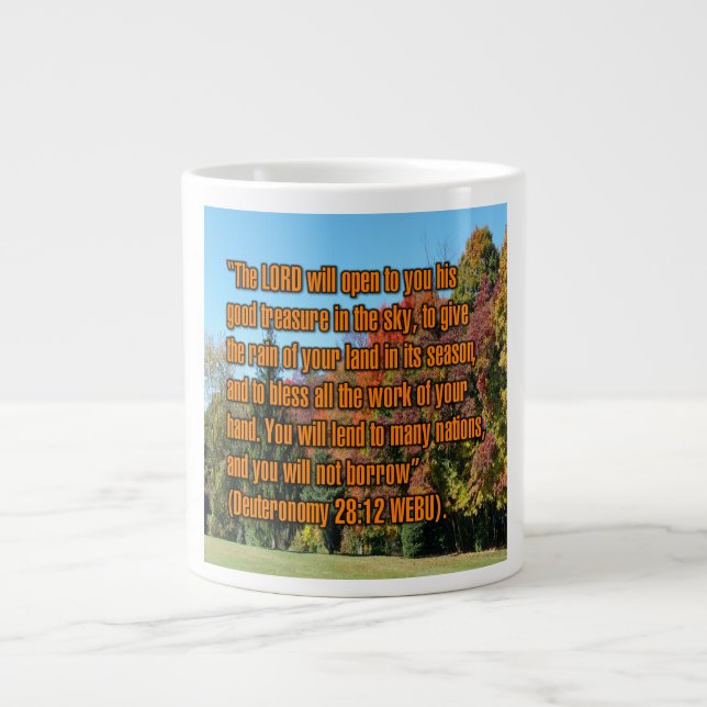 Deuteronomy 28:12 WEBU Mug (Front)