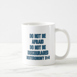 Deuteronomy 31:8 coffee mug
