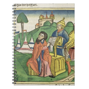 Deuteronomy: Frontispiece in which God makes the L Notebook