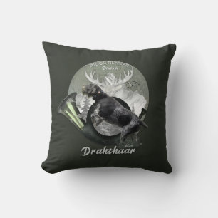 Deutsch Drahthaar Cushion