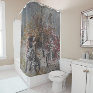 Deutsch Drahthaar(GWP) Shower Curtain