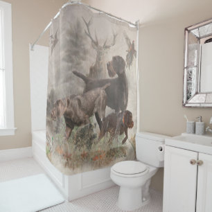 Deutsch Drahthaar(GWP) Shower Curtain